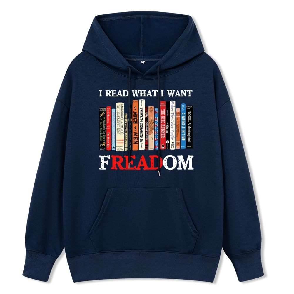 Pagewings I Read What I Want Banned Books Unisex Classic Hoodie