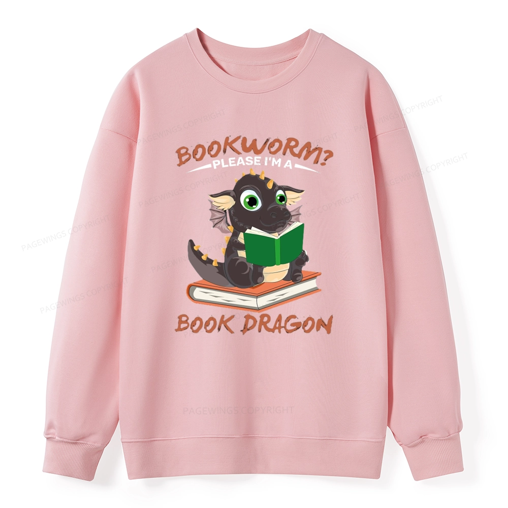 Pagewings Book Dragon Unisex Classic Sweatshirt