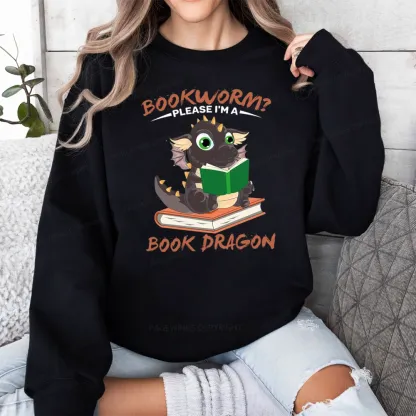 Pagewings Book Dragon Unisex Classic Sweatshirt