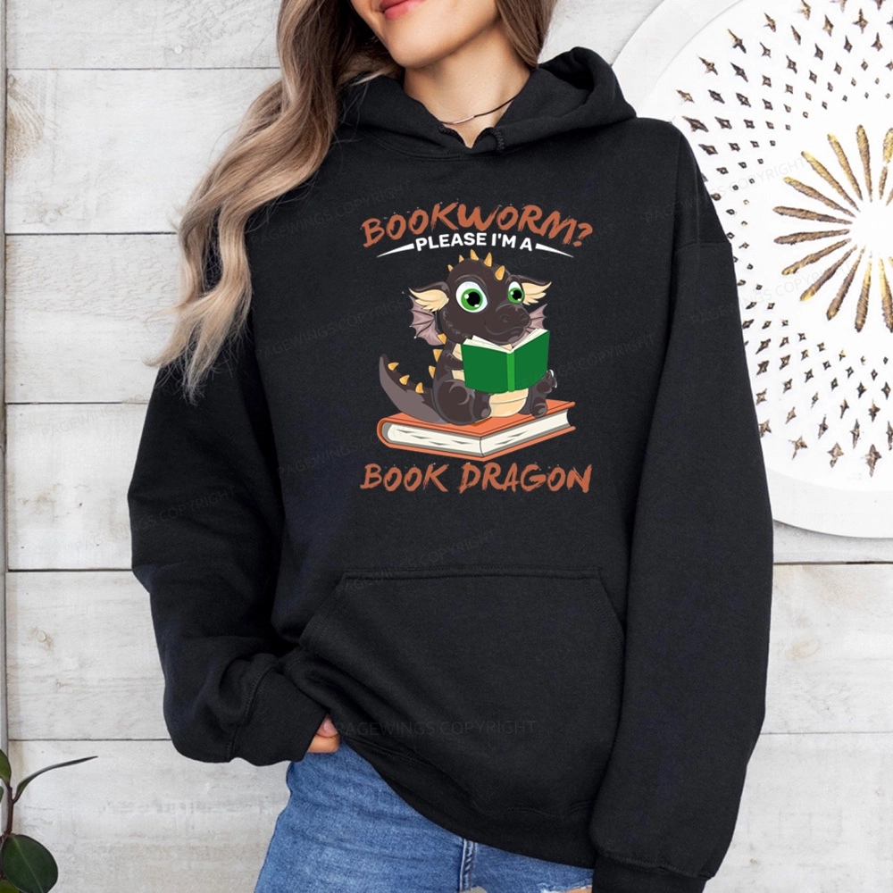 Pagewings Book Dragon Unisex Classic Hoodie