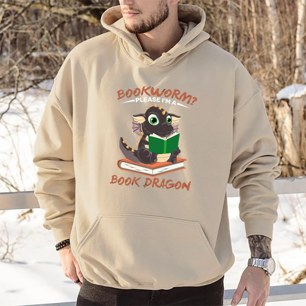 Pagewings Book Dragon Unisex Classic Hoodie