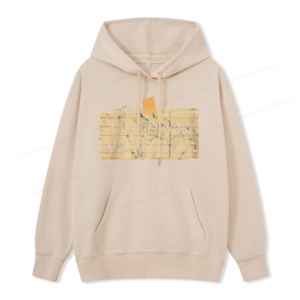 Pagewings The Book Was Better Unisex Classic Hoodie