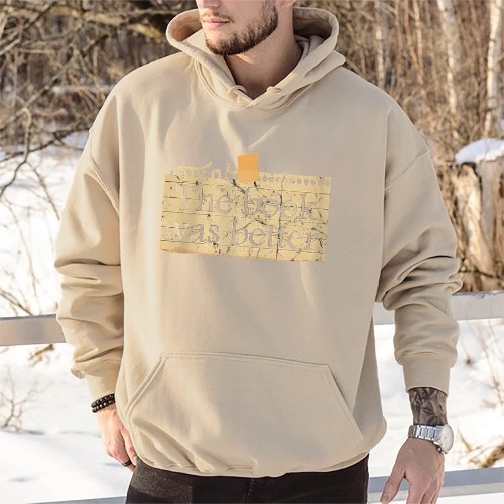 Pagewings The Book Was Better Unisex Classic Hoodie
