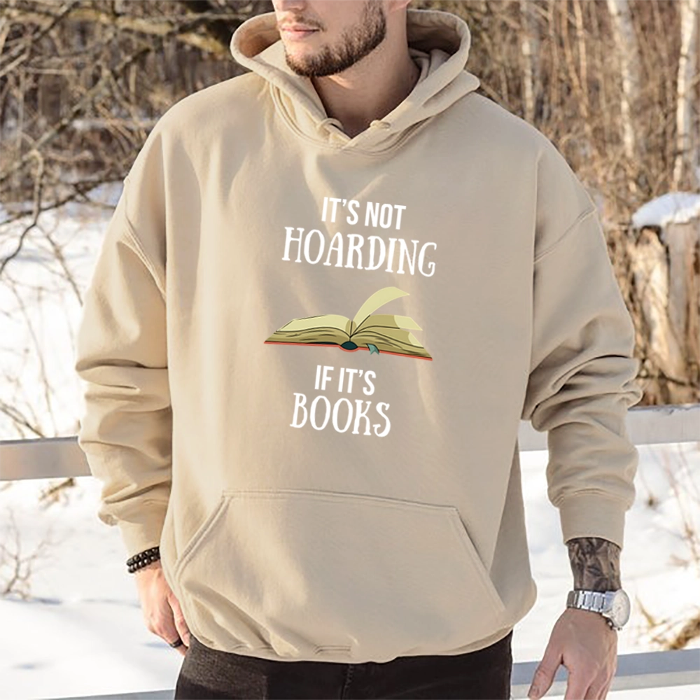 Pagewings It's Not Hoarding If It's Books Unisex Classic Hoodie