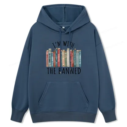 Pagewings I'm With The Banned Unisex Classic Hoodie