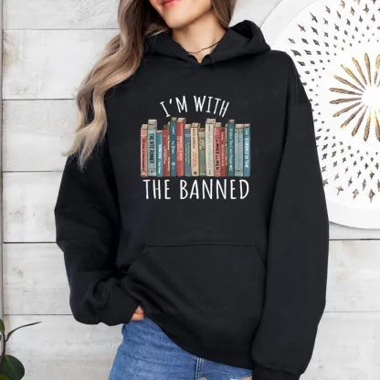 Pagewings I'm With The Banned Unisex Classic Hoodie