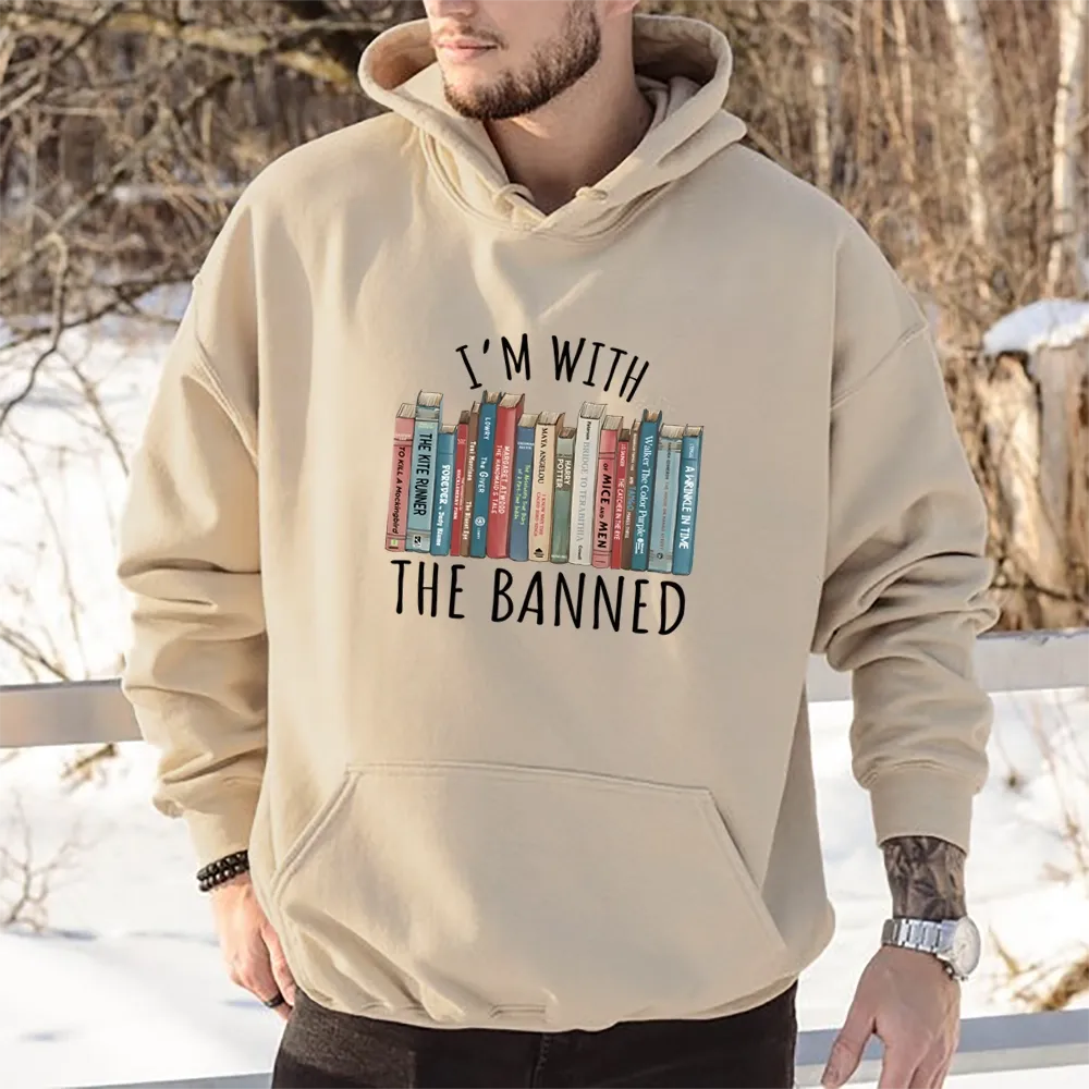 Pagewings I'm With The Banned Unisex Classic Hoodie