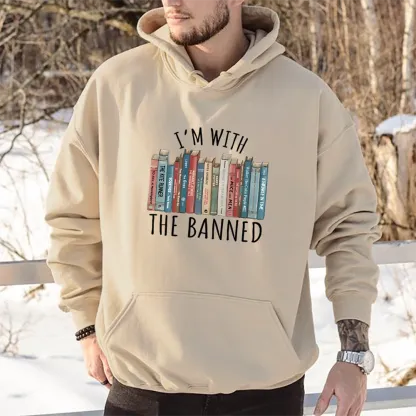 Pagewings I'm With The Banned Unisex Classic Hoodie