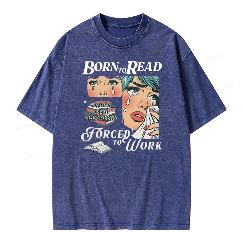 Pagewings Emotionally Attached To Fictional Characters Unisex Washed T