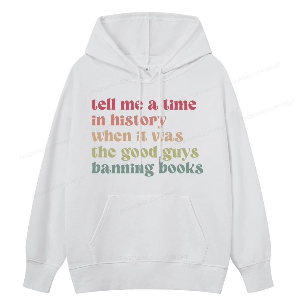 Pagewings Tell Me a Time in History Unisex Classic Hoodie