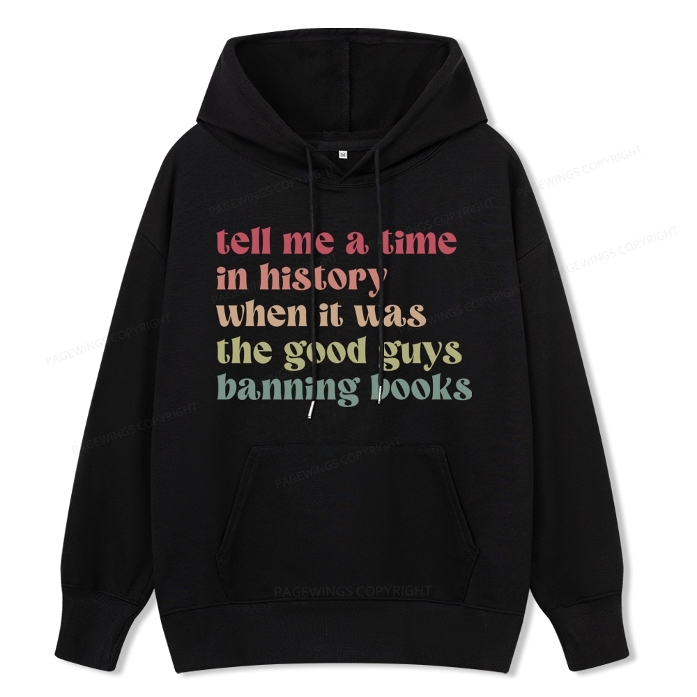 Pagewings Tell Me a Time in History Unisex Classic Hoodie