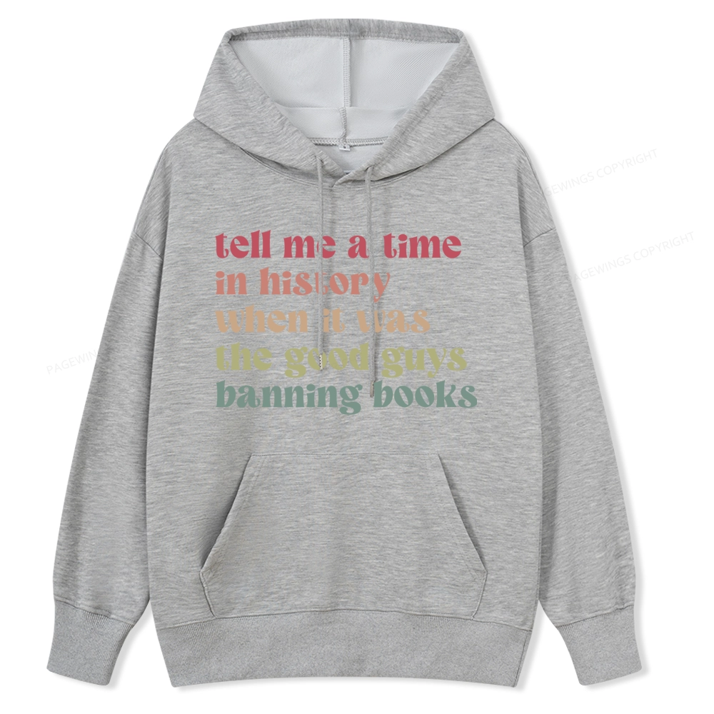 Pagewings Tell Me a Time in History Unisex Classic Hoodie