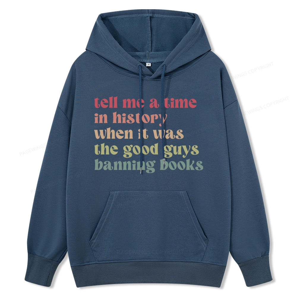 Pagewings Tell Me a Time in History Unisex Classic Hoodie