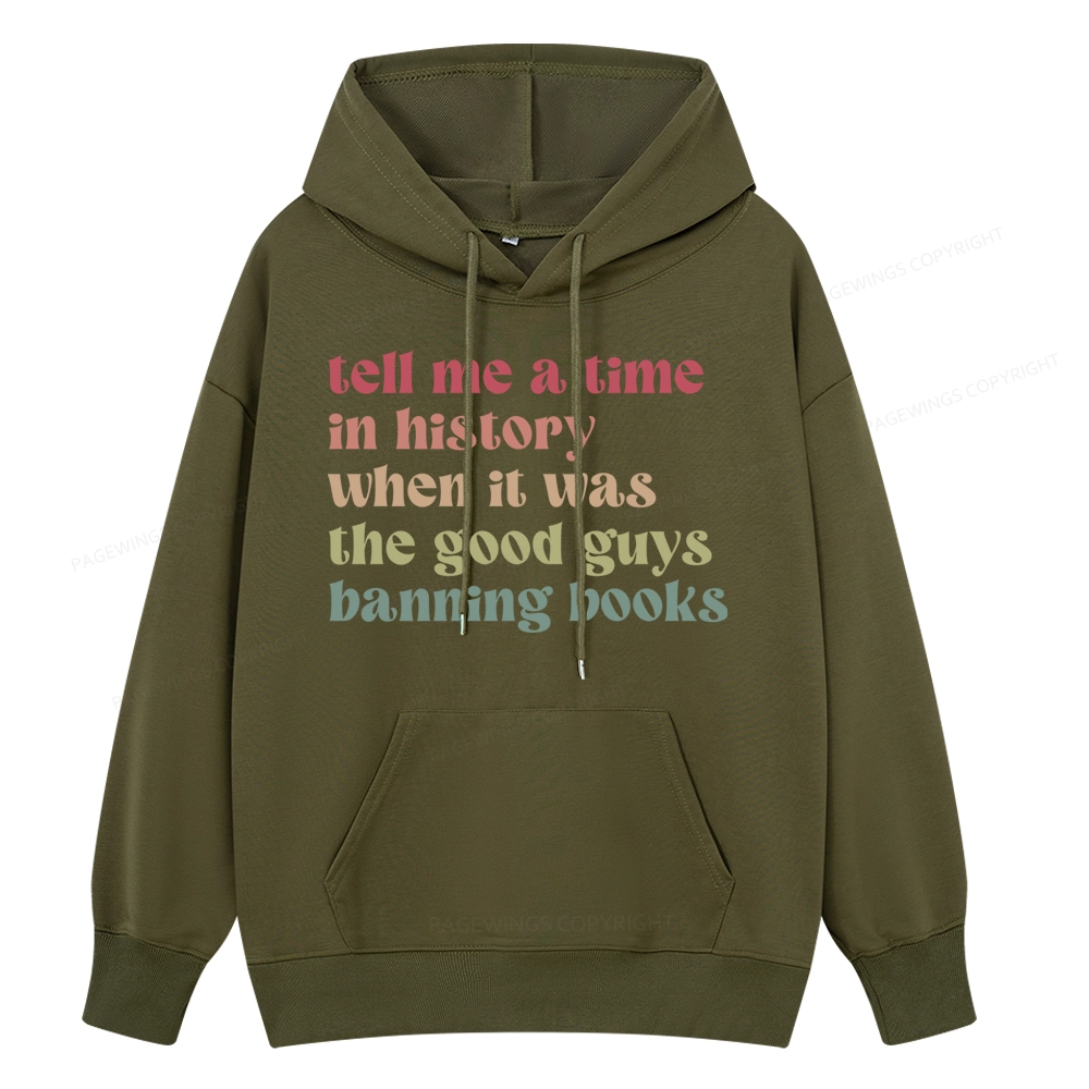Pagewings Tell Me a Time in History Unisex Classic Hoodie
