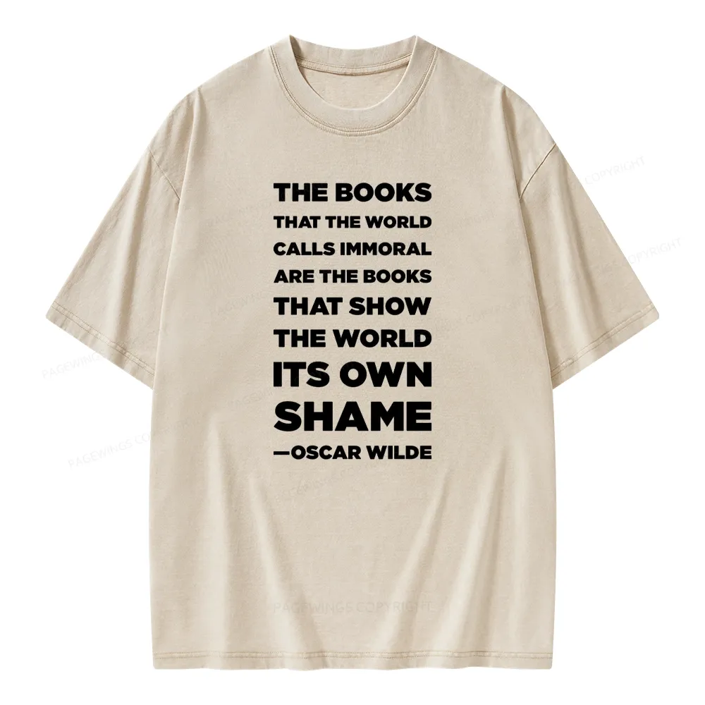 Pagewings Emotionally Attached To Fictional Characters Unisex Washed T