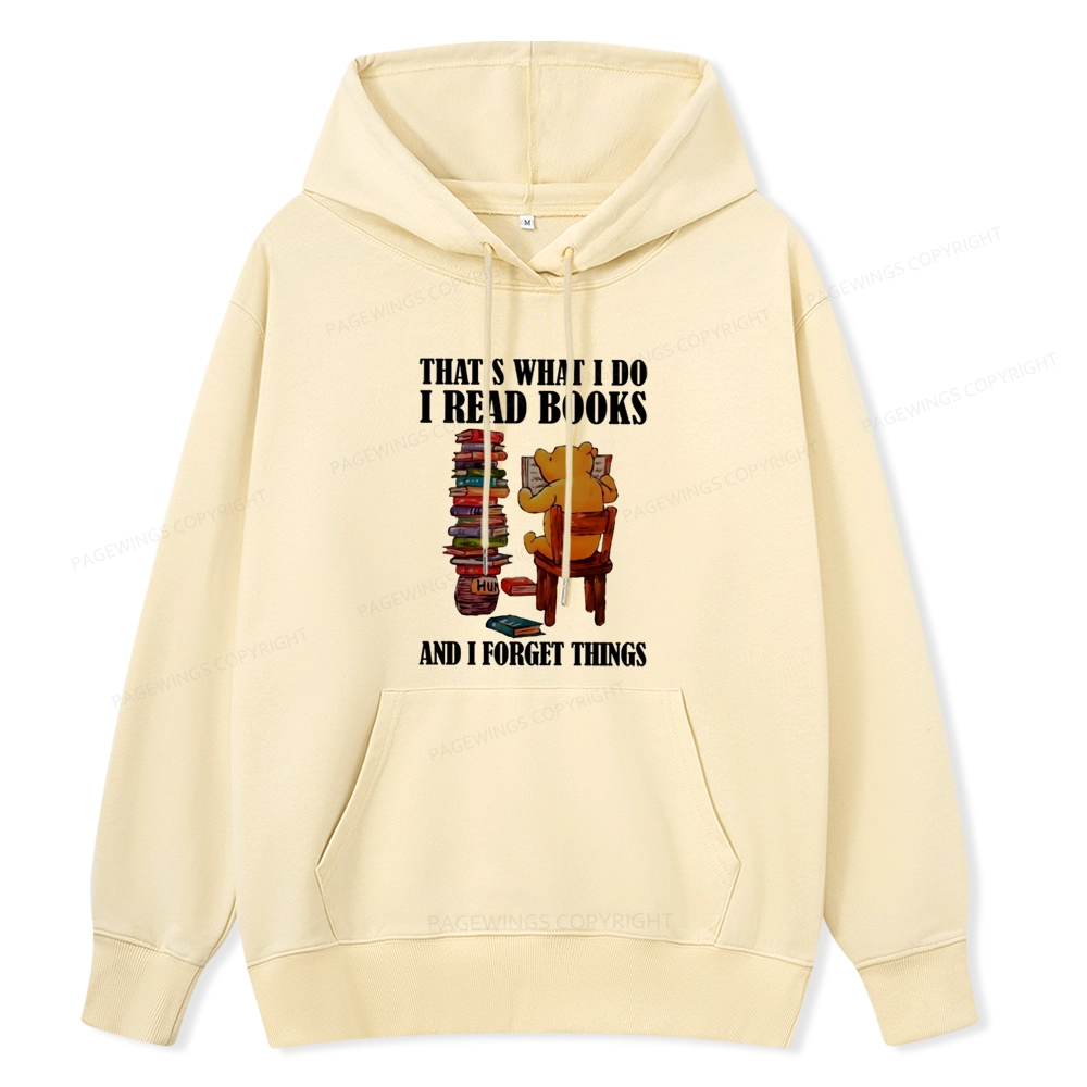 Pagewings That's What I Do I Read Books Unisex Classic Hoodie