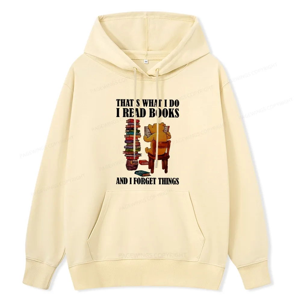 Pagewings That's What I Do I Read Books Unisex Classic Hoodie