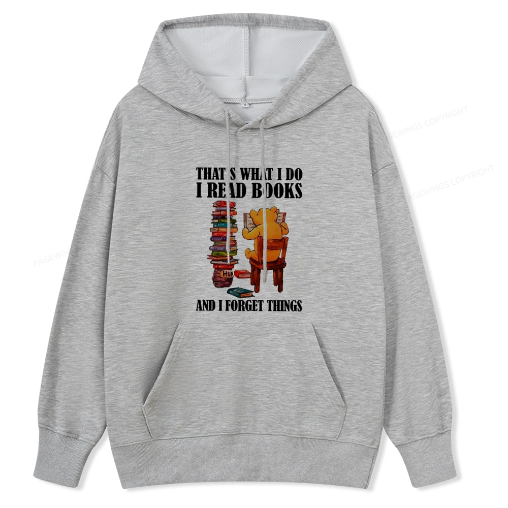 Pagewings That's What I Do I Read Books Unisex Classic Hoodie