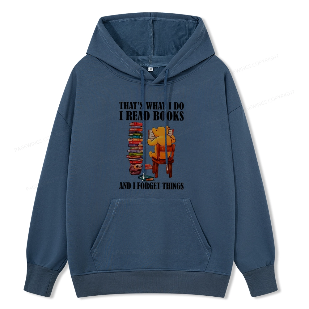 Pagewings That's What I Do I Read Books Unisex Classic Hoodie