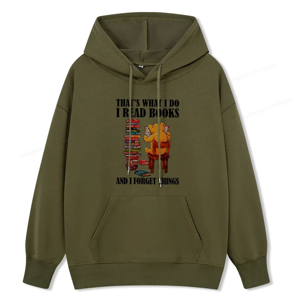 Pagewings That's What I Do I Read Books Unisex Classic Hoodie