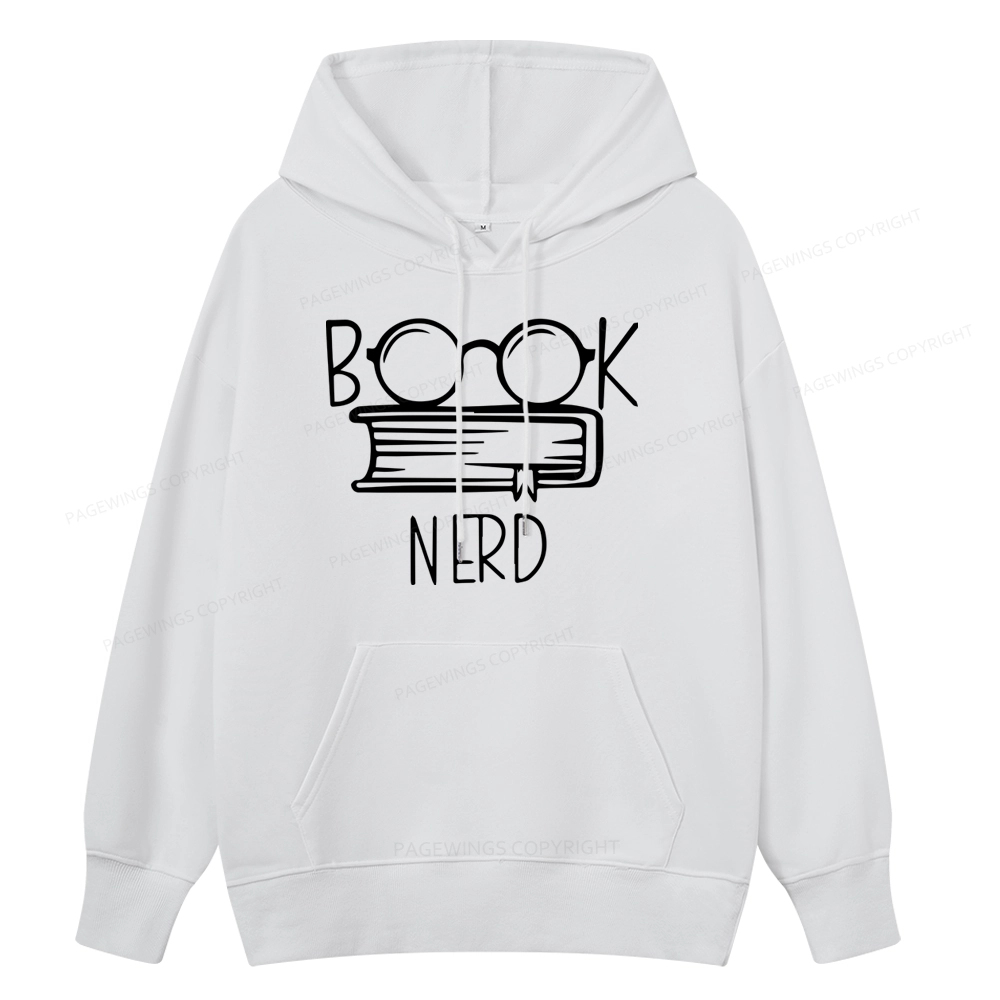 Pagewings Book Nerd Unisex Classic Hoodie