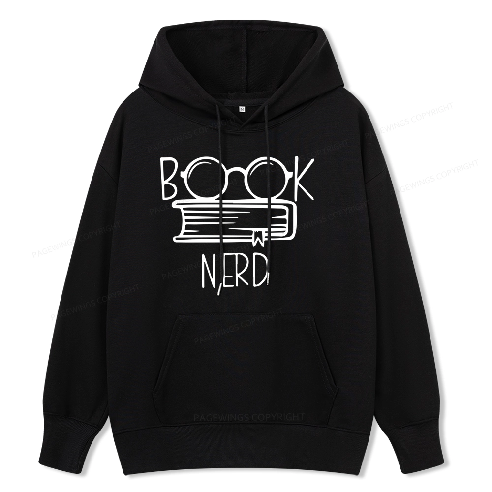 Pagewings Book Nerd Unisex Classic Hoodie