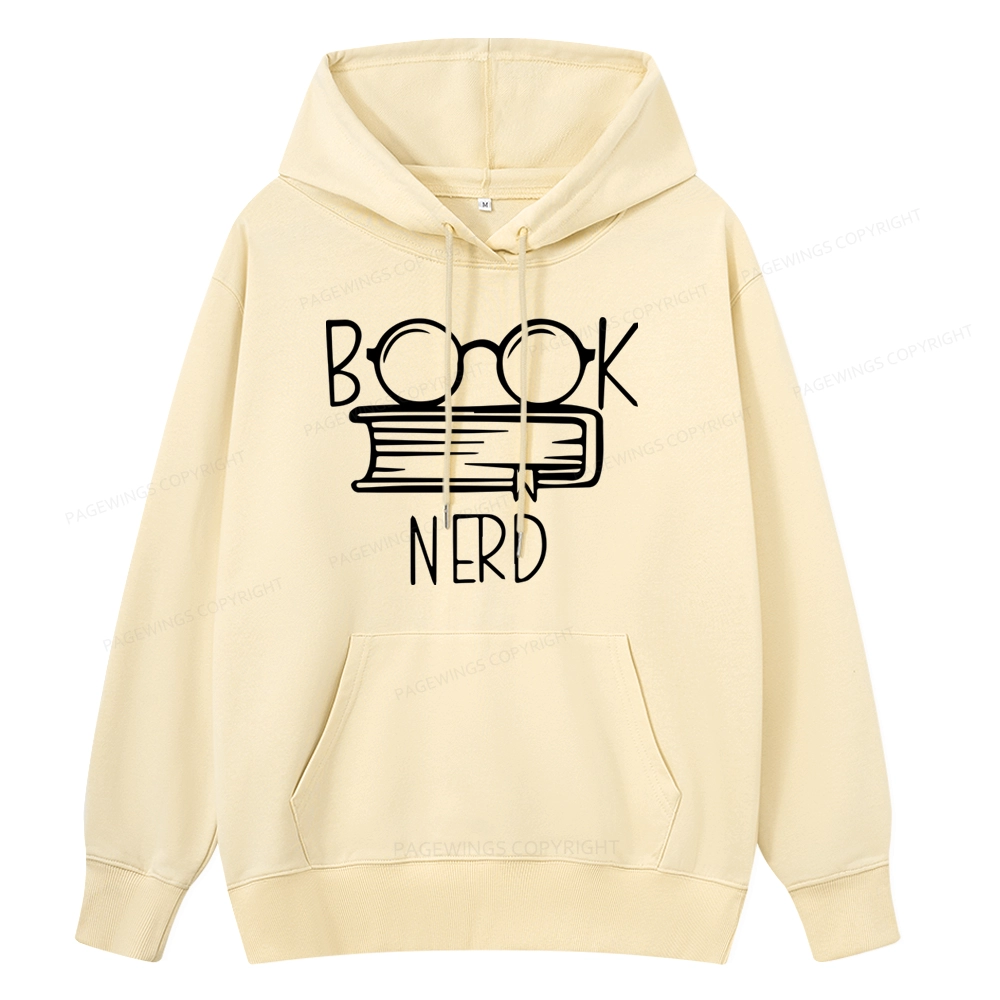 Pagewings Book Nerd Unisex Classic Hoodie