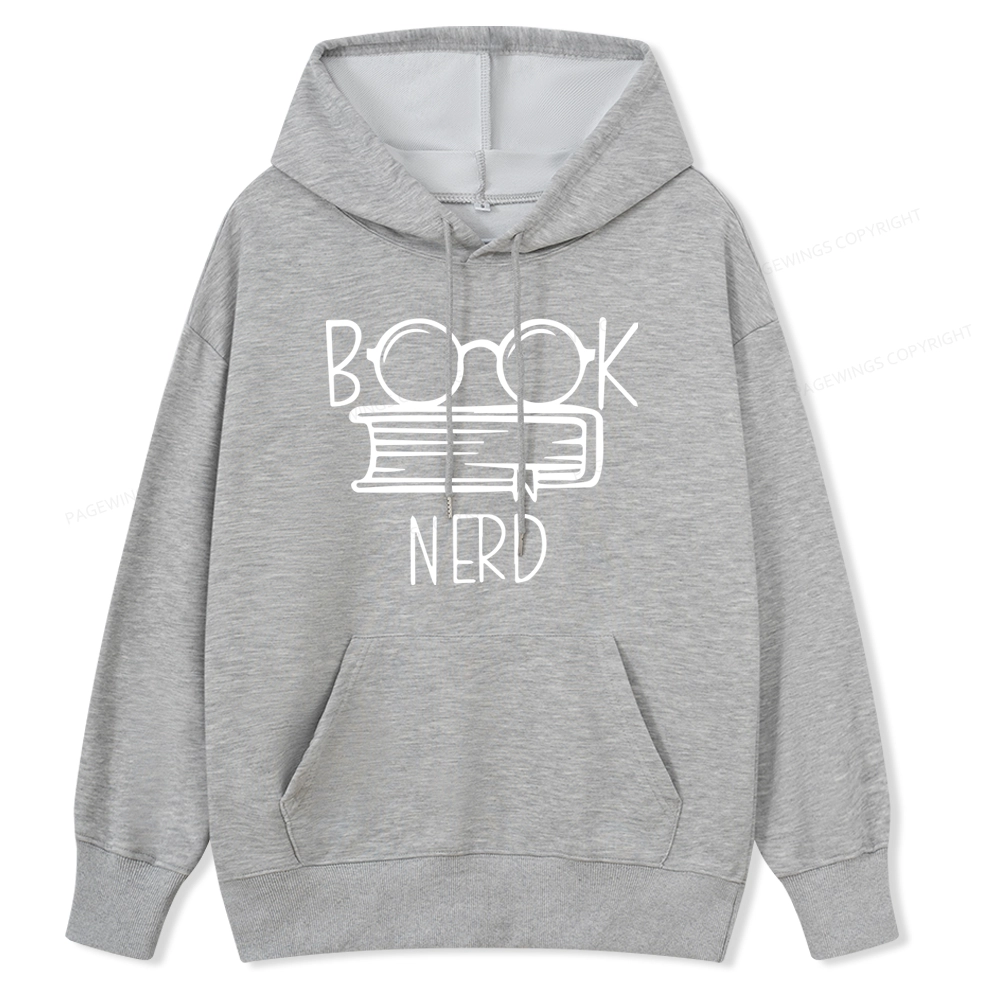Pagewings Book Nerd Unisex Classic Hoodie