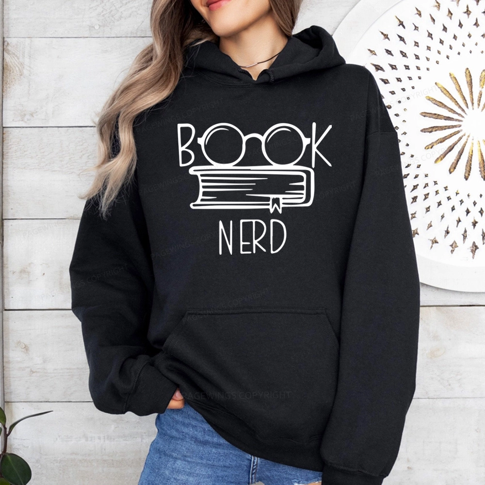 Pagewings Book Nerd Unisex Classic Hoodie