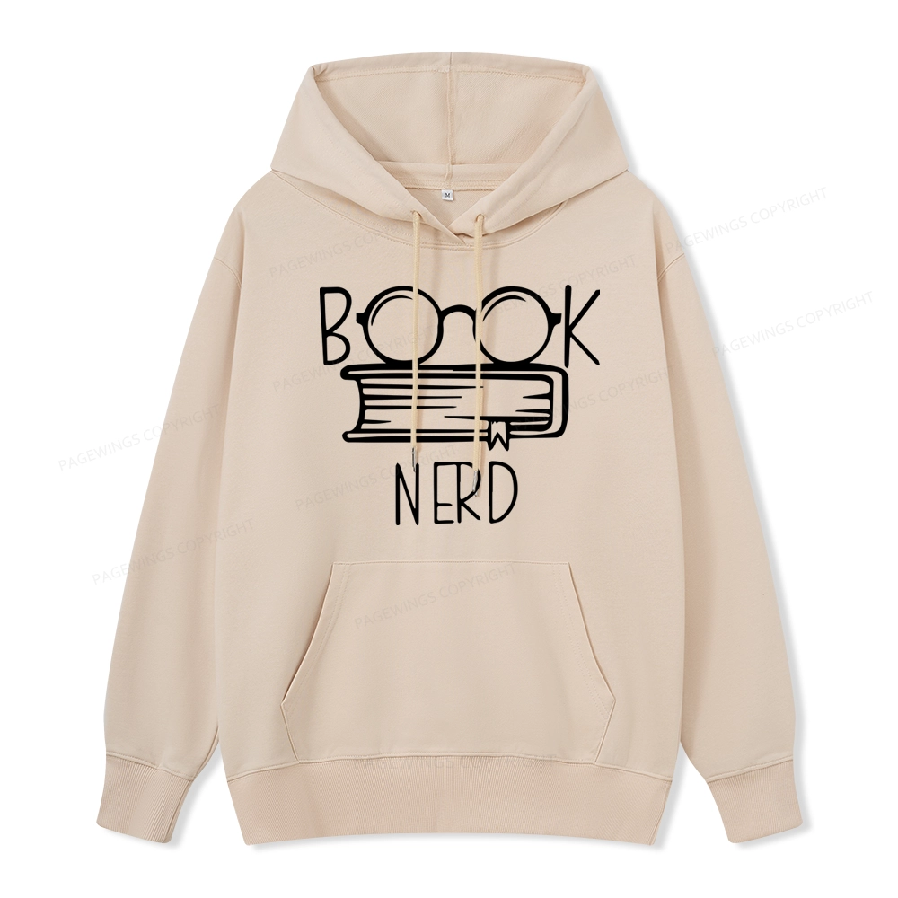 Pagewings Book Nerd Unisex Classic Hoodie
