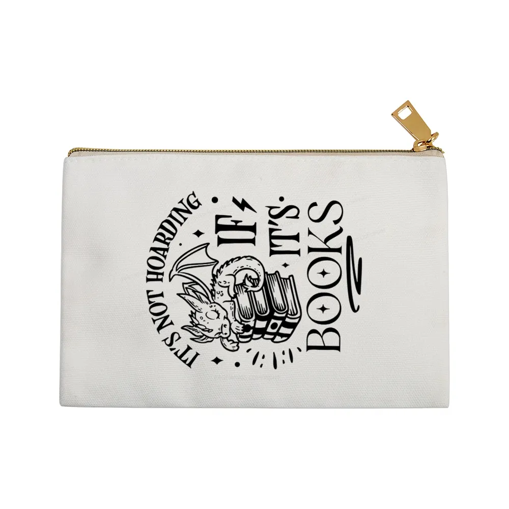 Pagewings It's Not Hoarding If It's Books Pouch
