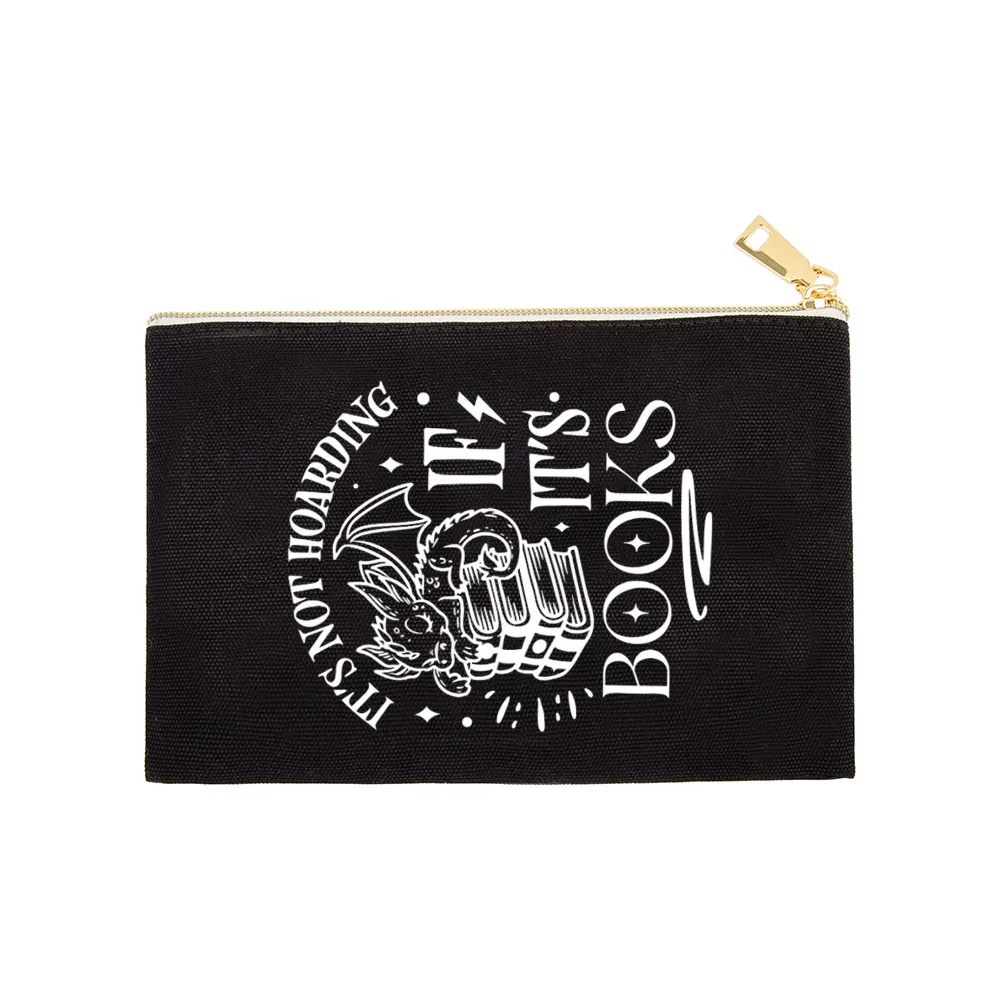 Pagewings It's Not Hoarding If It's Books Pouch