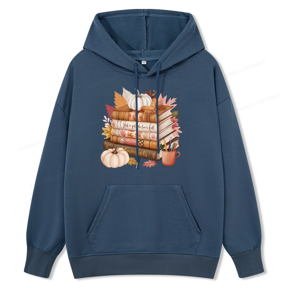 Pagewings Thanksgiving Fall Pumpkin Unisex Classic Hoodie