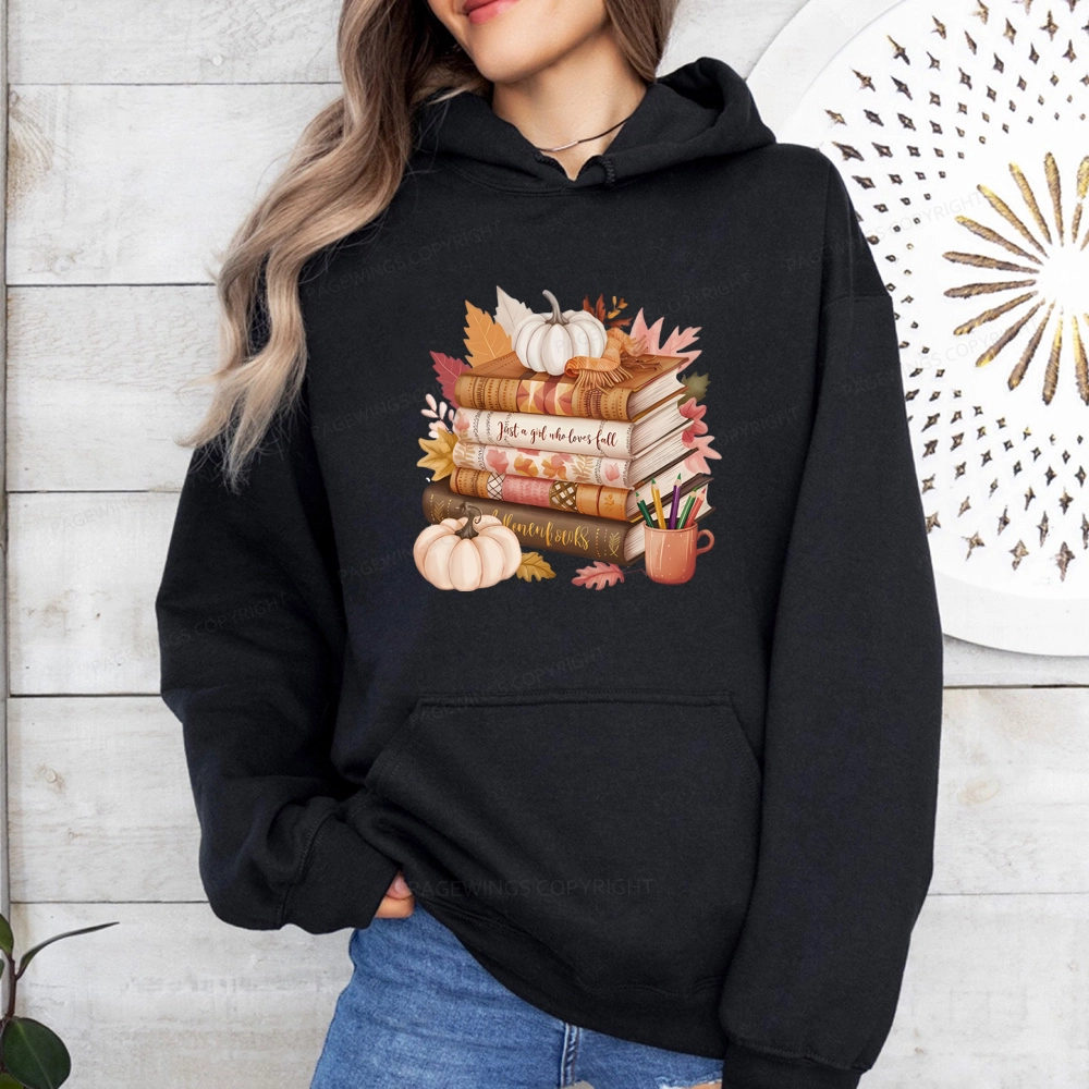 Pagewings Thanksgiving Fall Pumpkin Unisex Classic Hoodie