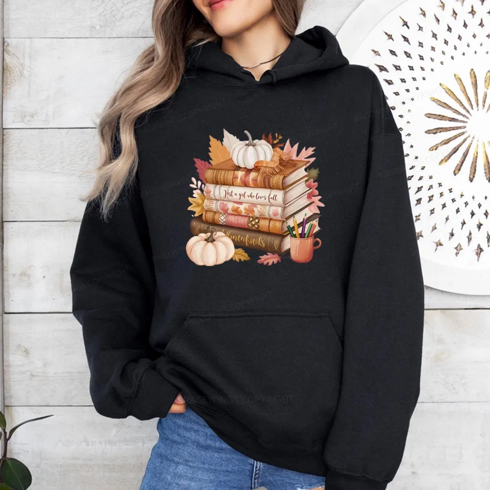 Pagewings Thanksgiving Fall Pumpkin Unisex Classic Hoodie