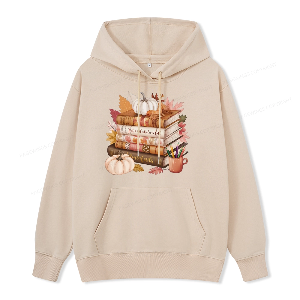 Pagewings Thanksgiving Fall Pumpkin Unisex Classic Hoodie