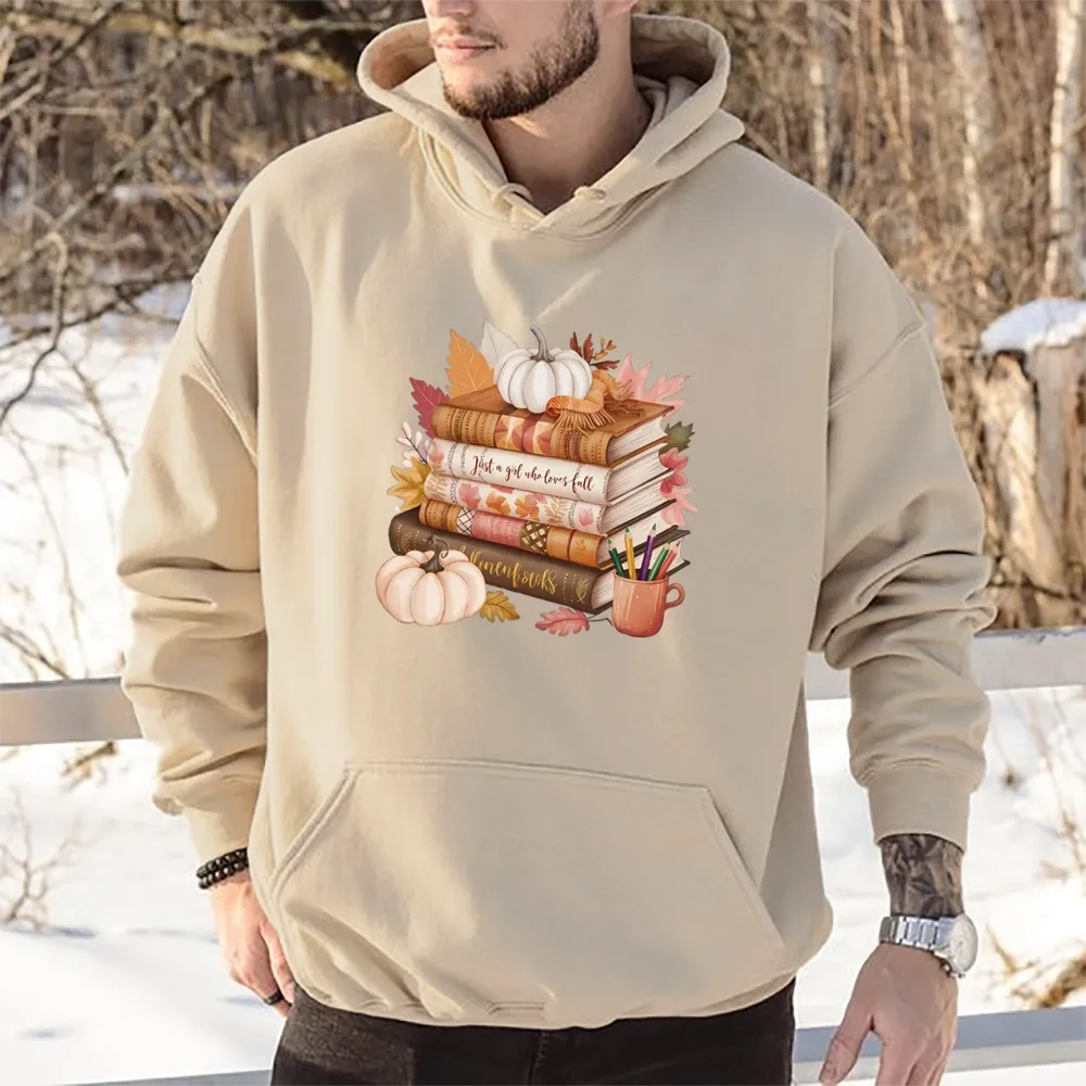Pagewings Thanksgiving Fall Pumpkin Unisex Classic Hoodie