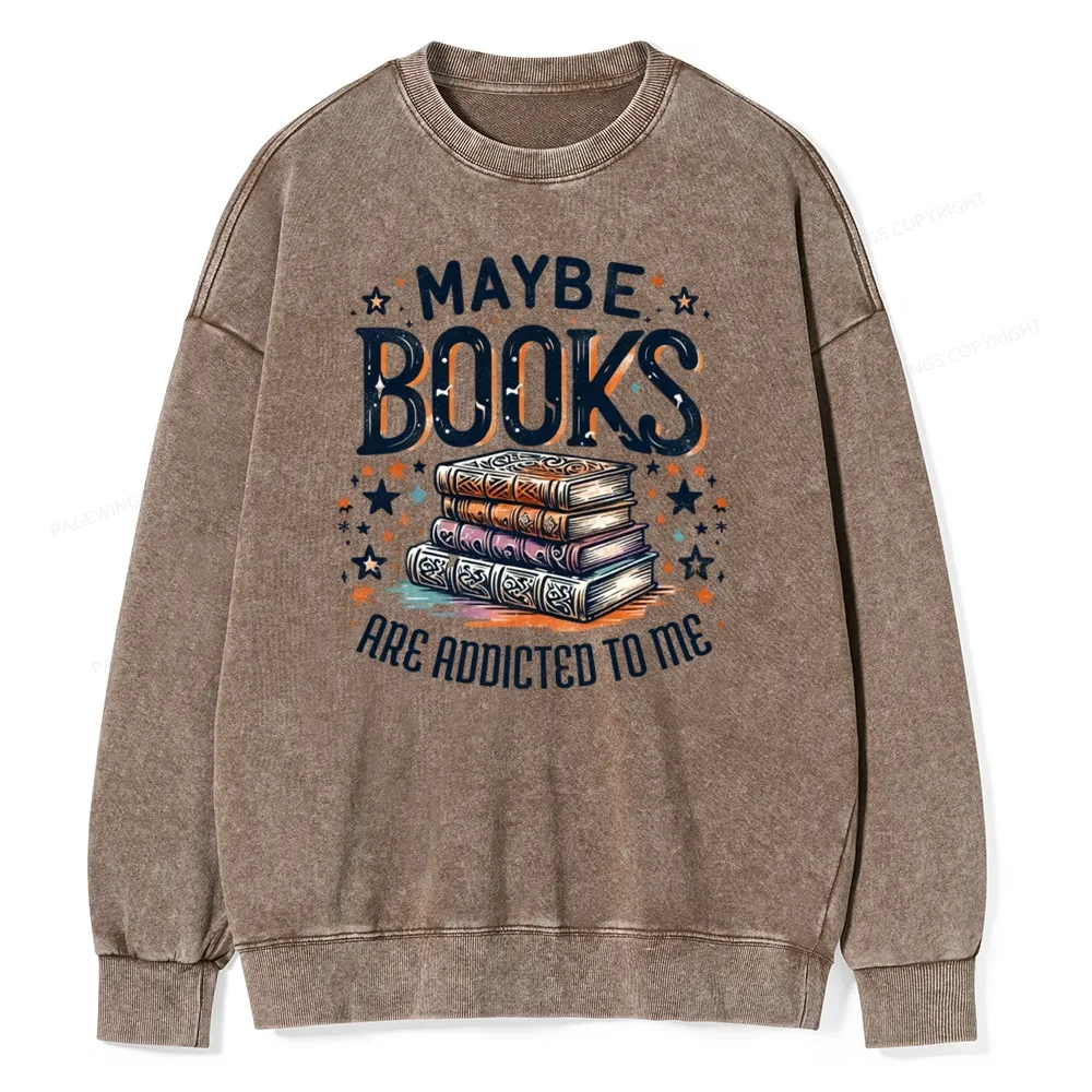 Pagewings To Kill a Mockingbird Unisex Washed Sweatshirt