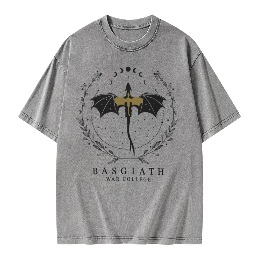 Pagewings Basgiath War College Unisex Washed T-shirt