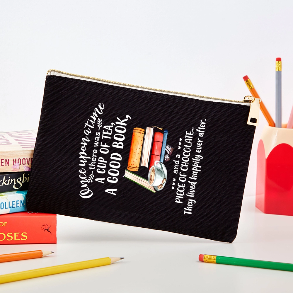 Pagewings Books And Chocolate  Pouch