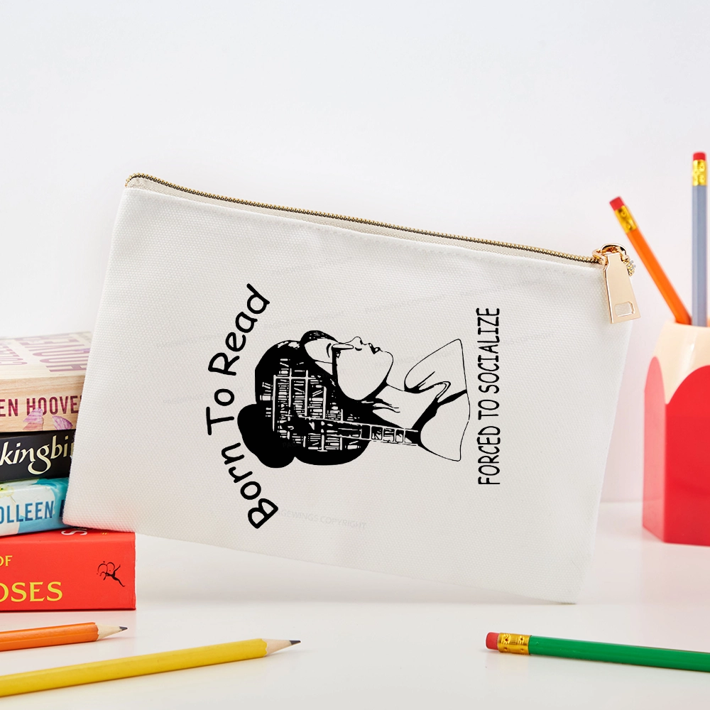 Pagewings Born To Read Pouch