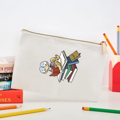 Pagewings Reading Snail and Book Pouch