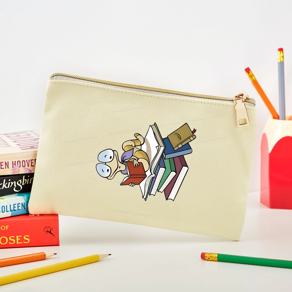 Pagewings Reading Snail and Book Pouch