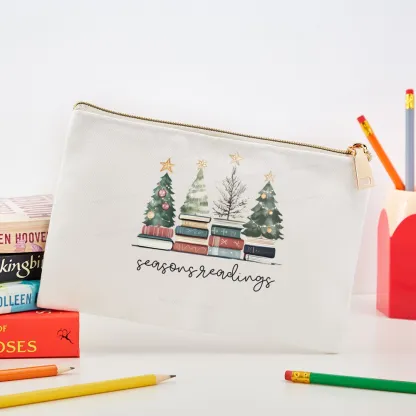 Pagewings Bookish Christmas Pouch