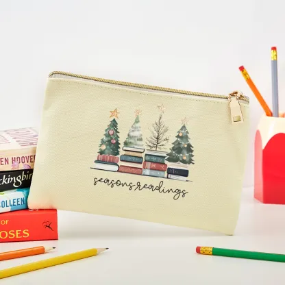 Pagewings Bookish Christmas Pouch