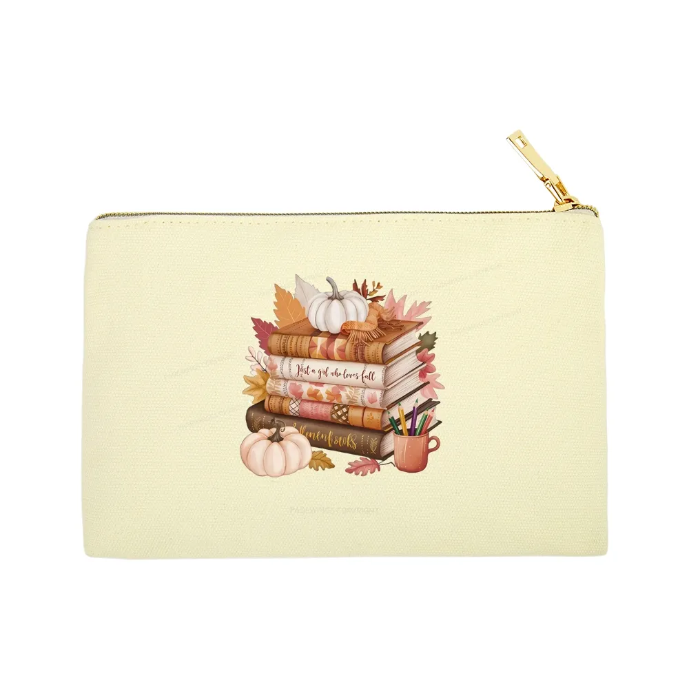 Pagewings Thanksgiving Fall Pumpkin Pouch