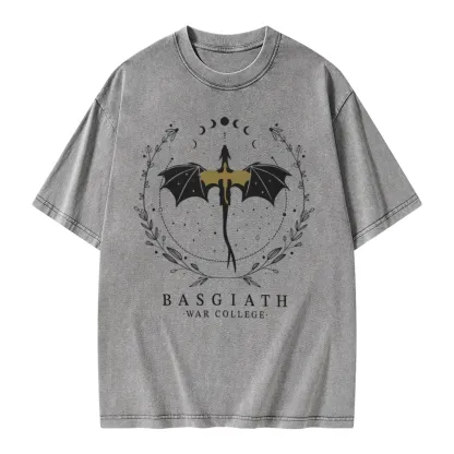 Pagewings Basgiath War College Unisex Washed T-shirt