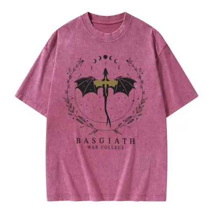 Pagewings Basgiath War College Unisex Washed T-shirt