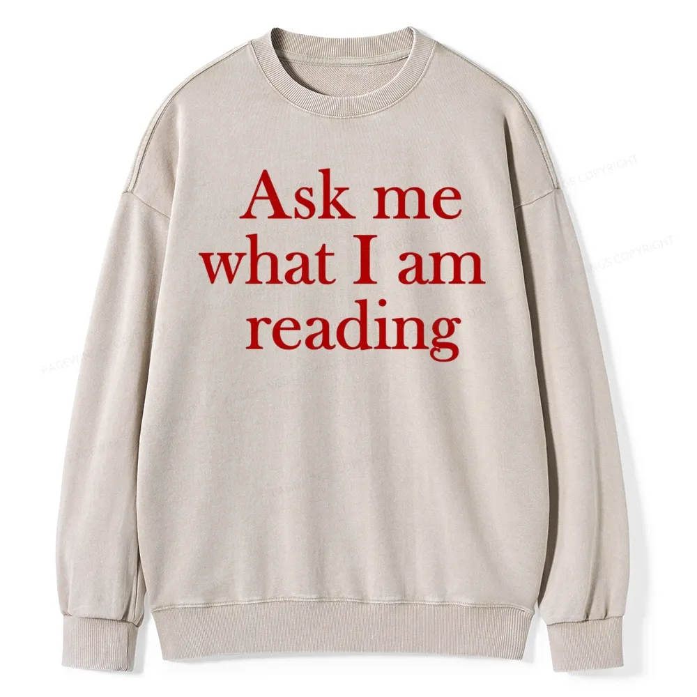 Pagewings To Kill a Mockingbird Unisex Washed Sweatshirt
