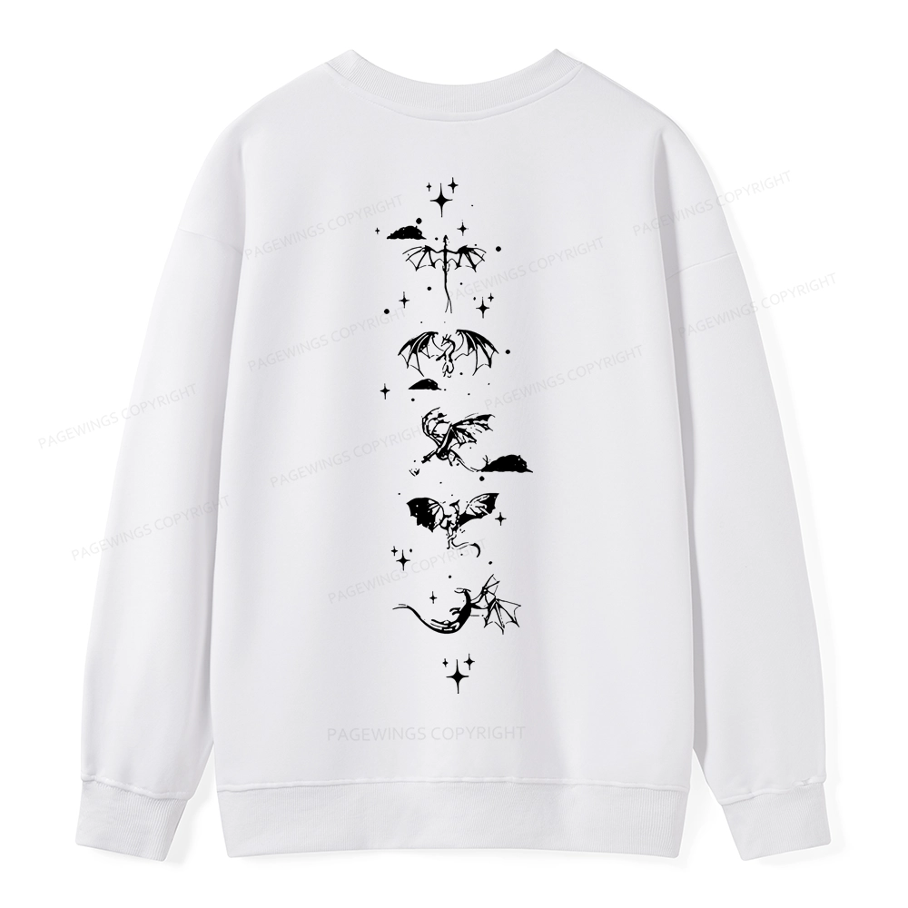 Pagewings Basgiath War College 2-Sided Unisex Classic Sweatshirt